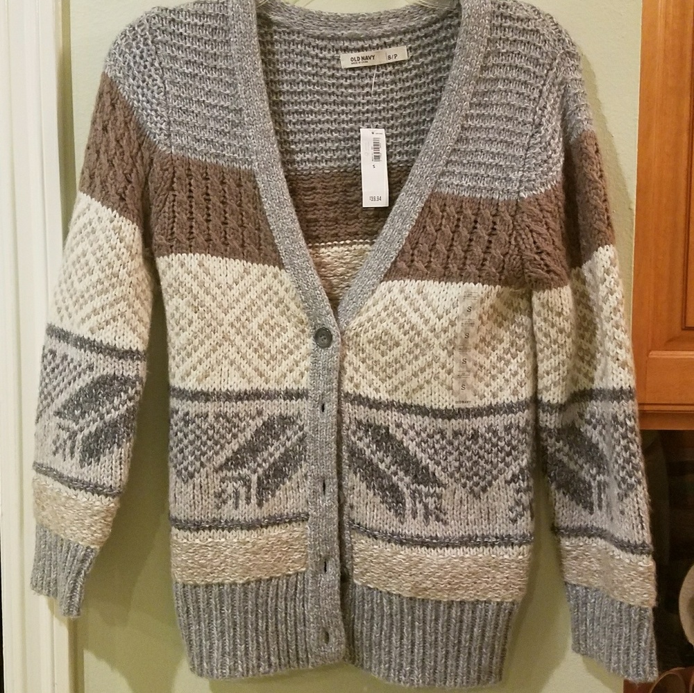 Knit button down sweater/cardigan